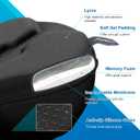 Bike Seat Cushion Gel Padded Saddle Cover for Men Women - Extra Padding Soft Comfort Bicycle Seat Cushion for Peloton, Stationary, Spin, Mountain, Road, Ebike