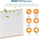 2400 Replacement Filter 401 MERV 13 Compatible with AprilAire 2400, Space-Gard 2400 Whole-House Air Cleaner Purifiers - 16x25x6 MERV 13 Air Filter, Pack of 2