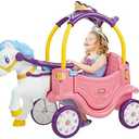 Little Tikes Princess Horse & Carriage, Multicolor Large