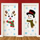 IMISHM Christmas Wall & Door Decorations - Wall Stickers, Door Stickers & Window Decorations for Holiday Decor