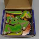 Coogam Build Your Own Dinosaurs Toy, Snap Together Building Dinosaurs Playset, Wooden STEM Take Apart Dinosaur Builder, Montessoi Fine Motor Building Toy Gift for 3 4 5 Years Old Kids