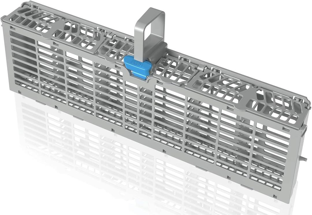 UPGRADED W11158802 Dishwasher Silverware Basket Compatible with Whirlpool Dishwasher Silverware Basket Parts 8535075 Utensil Basket W10360461 W10629541 PS12347808 WDF520PADM0 WDF730PAYM0