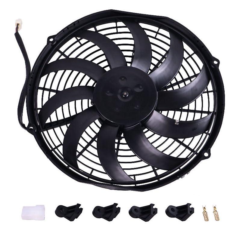 DVPARTS Fan Assembly V0511-45730 Compatible with Kubota SVL65-2 75-2 90-2 95-2 97-2