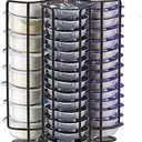 Frcctre Cocktail Capsules Holder, Storage Carousel Bartesian Cocktail Capsule Holder Coffee Pods Holder Tower Stand Rack, Metal Wire Coffee Capsule Storage Organizer, Hold Up to 32 Capsule Pods