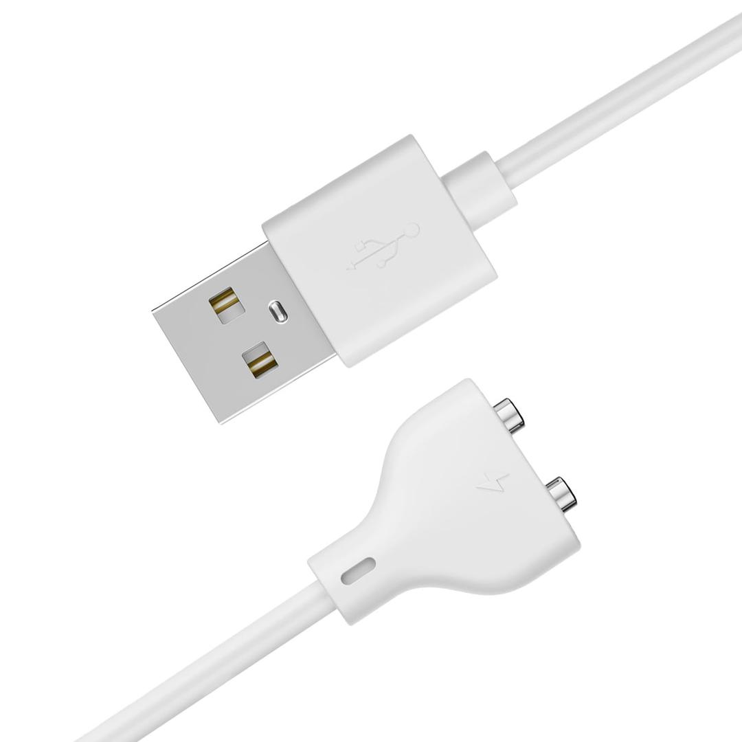 4 x 6mm Magnetic Replacement Charger Cable, 2.7ft Magnetic DC Wire for Rose Tools, Stick Massagers and Toy Massager, Electric, Toothbrush, for children's watches, dog trainers Charging Cable Electronics