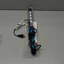 Bed Head Rock N Roller Clamp Free 2-in-1 Curling Wand | Round Barrel for Tousled Waves (Blue)