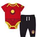 Marvel Avengers Boys’ Bodysuit and Jogger Set for Newborn and Infant 