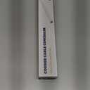 ZhiYo 136in Corner Cable Concealer, Corner Cord Hider for One Cord, Wire Covers for Cords, Paintable Cord Cover, Cable Management Channel, Raceway for Wall, Floor Baseboard, Ceiling - 8 x L17in (White)