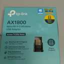 TP-Link Nano USB WiFi 6 Adapter for PC(Archer TX20U Nano) - AX1800 2.4G/5G Dual-Band Wireless Network Transceiver Adapter for Desktop PC, OFDMA, MU-MIMO, WPA3, Travel Size, Supports Windows 11/10