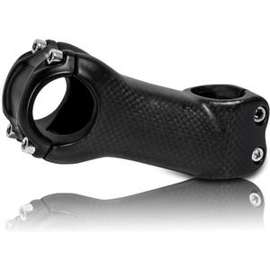 RXL SL Carbon MTB Stem, Mountain Bike Stem 31.8, Road Bike Stem 6 17 Degree 70mm 80mm 90mm 100mm 110mm 120mm 130mm Fixie Handlebar Stems for Downhill Enduro XC (No Logo 3K matte Stem)