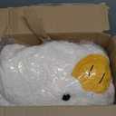 Goose Blanket Hoodie Onesie Adult & Kid,Oversized Warm Duck Wearable Hoodie Blanket with Sleeves,Cozy Sleeping Bag (White)