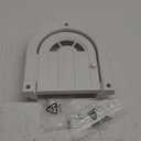 Meow Manor Cat Door Interior Door - No-Flap, Interior Cat Door for Cats Up to 20 lbs, Easy DIY Setup, Secured Installation in Minutes, No Training Needed (Original, White)