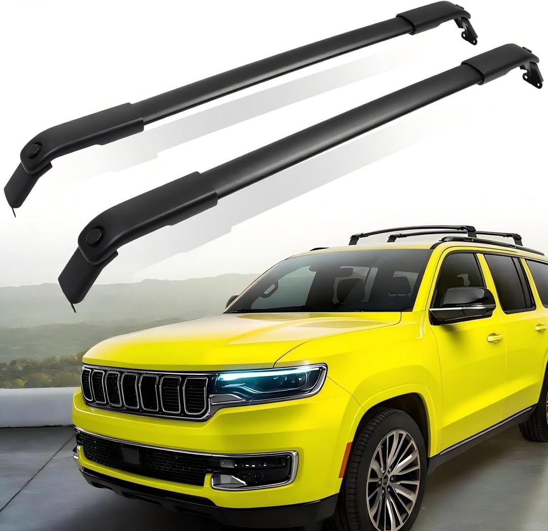 Cross Bar for Jeep Wagoneer & Grand Wagoneer & Wagoneer L & Grand Wagoneer L 2022 2023 2024 Roof Rack Rail Accessories