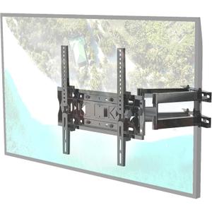 Full Motion Articulating TV Wall Mount for 32 Inch to 65 Inch TVs, Max VESA 400 x 400, Extended Arms 15.75 Inch, +15~-15 Tilting, Heavy Duty Low Profile Tilting TV Wall Mounted Bracket