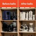 bella 2 Slice Slim Toaster, Fits-anywhere Kitchenware, 6 Setting Shade Control with Reheat & Cancel Buttons, Fits sourdough, 10 Long Slot, Anti Jam & Auto Shutoff, 900 Watt, Plum