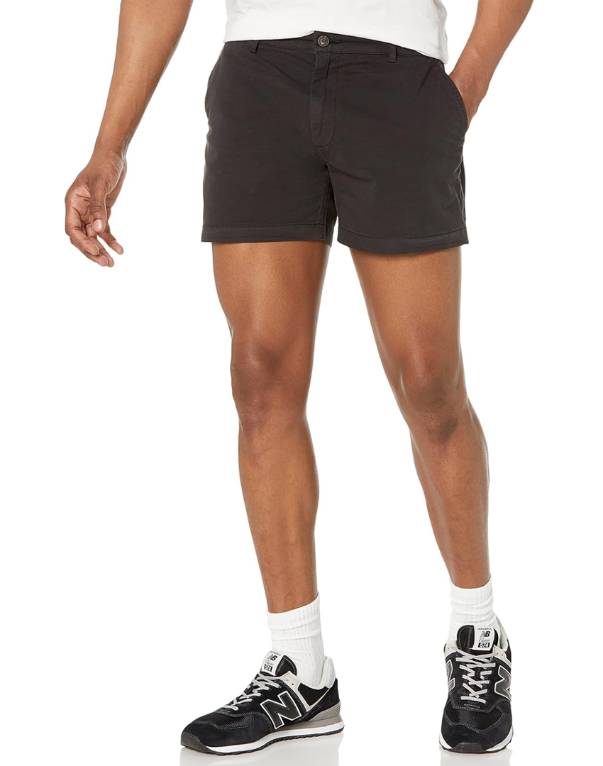 Amazon Essentials Men's Slim-Fit 5" Flat-Front Comfort Stretch Chino Short (Previously Goodthreads)38