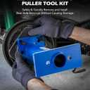 Orion Motor Tech Rear Axle Bearing Puller and Installer, Wheel Bearing Removal Tool Compatible with 1995-1998 T100 1995-2004 Tacoma 1995-2020 4Runner 2000-2006 Tundra and 2004-2012 Hilux Pick-up
