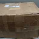 Black Tarp 20x40 Feet, 10 Mil Thick Waterproof Poly Tarps Cover UV Resistant, Rip & Tear Proof with Metal Grommets Every 20 Inches