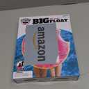 BigMouth Inc. Giant Frosted Donut Pool Float, 4' Wide, Inflatable Floatie Tube, Blow Up Swim Ring, Outdoor Summer Pool Party Water Toy