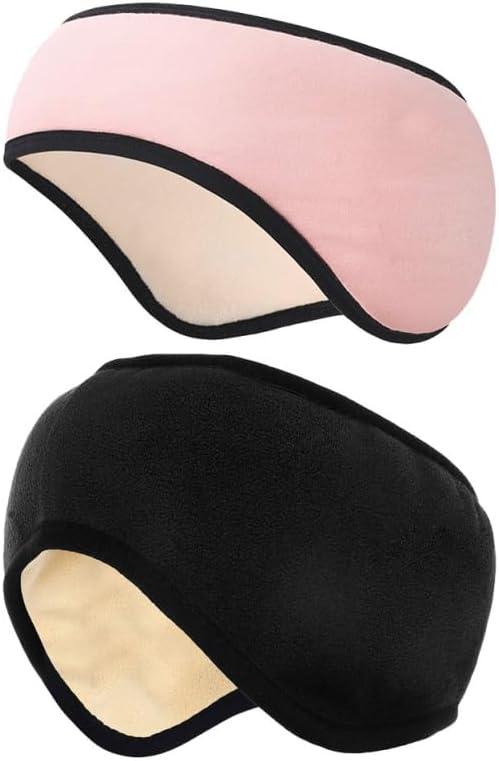 2pcs Earmuff Headband Sleeping Earmuff for Sleeping Winter Cover Cotton Women Men
