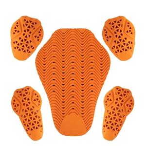 PSLER Full CE Level 2 Certified Motorcycle Armor Back Pad, Elbow and Shoulder Protection Pads Set for Motorcycle Jackets, 5PCS