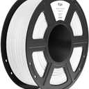 ELEGOO PLA+ Filament 1.75mm White 1KG, High Toughness PLA Plus 3D Printer Filament Dimensional Accuracy +/- 0.02mm, 1kg Spool(2.2lbs) Fits for Most FDM 3D Printers