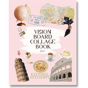 Lamare Vision Board Collage Book  Vision Board Images, Vision Board Supplies, Vision Board Kit for Manifestation