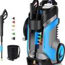 Electric Pressure Washer 5000PSI 4.0GPM Power Washers with M22-14mm Pressure Hose 33FT, Power Sprayers High Pressure with 1/4" QC Compatible Surface Cleaner for Home Cars Driveways, Dblue