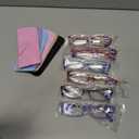 Gaoye 2.0 Reading Glasses for Women, 6 Pack Fashion Readers, Spring Hinge Eye Glasses, Blue Light Reading Glasses