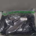 H.VERSAILTEX 100% Blackout Curtains for Bedroom Black Out Curtains 96 inch Thermal Insulated Long Blackout Curtains for Living Room, Energy Saving Curtains for Patio Door Grommet (1 Panel, Jet Black)