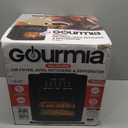Gourmia Air Fryer - 14 Qt All-in-One Oven with Rotisserie, Digital Display with 12 Presets, Roast, Bake, Broil, Dehydrate, Dishwasher Safe Accessories, Black, 14 Quart