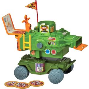 PlayMates Teenage Mutant Ninja Turtles Classic Pizza Thrower Vehicle