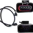 AUTO OCCASION Oxygen O2 Sensor Extension Harness 4Pin with 40.94'' Compatible with VW Audi Golf MK7 Passat, Set of 2