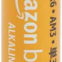 Amazon Basics 20-Pack AA Alkaline Batteries, 1.5 Volt, 10-Year Leak-Free Shelf Life, for Everyday and Household Devices