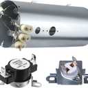 Dryer Heating Element Kit Compatible With frigi-da-ire EIMED60LT3 EIMED60LSS2 FASE7073LW0 FASE7073NW2 FASE7021NW0 EIMED55IIW1 EIMED55IIW0 EIMED60JIW0 EIED55HIW0 EIMED55IMB3 FASE7073NW0 FASE7073LN0