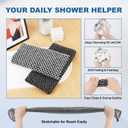 2 x 5 Pack Back Scrubber for Shower – Exfoliating Shower Towel, Japanese & Korean Scrub Washcloth, Body Exfoliator, Loofah/Luffa Sponge Bath Cloth, Exfoliating Scrub Towel, Back Washer for Women & Men