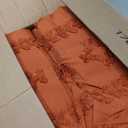 Bedsure Tufted Boho Comforter Set King Size - Terracotta Boho Bed Set, GentleSoft 3 Pieces Farmhouse-Style Embroidery Bedding, Gifts for Woman, Soft Jacquard Kids' King Comforter for All Seasons