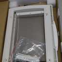 PetSafe Plastic Pet Door - Easy Install for Wood, PVC Metal & Paneled Doors - Rust-Free Plastic Frame - Flap Dimensions 5 1/4" W x 8 1/8" H - for Small Pets Weighing Up to 15 Lb