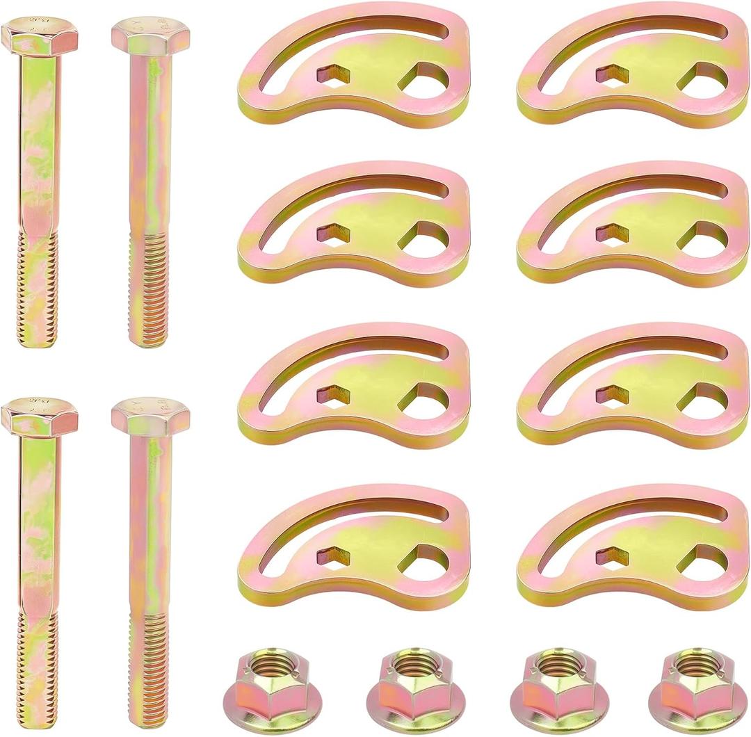 K100026 Camber Bolt Kit for Chevy GMC Cadillac 1999-2023 Silverado Sierra Escalade Colorado Avalanche Tahoe Yukon 1500 2500 3500