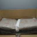 Roundhill Furniture Windvale Fabric Upholstered Dining Chair, Set of 2, Black