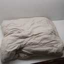 CozyLux California King Comforter Set Beige, Cal King Solid Breathable Quilted Bedding Sets, Cozy Luxury Fluffy Soft Bed Sets with Down Alternative Comforter for All Season