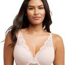 Bali Women's Lace Underwire, One Smooth U Comfort Stretch Full-Coverage Convertible Bra 42DD