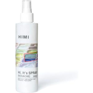 HIMI Gouache Wetting Spray 200ml (6.76 oz), Moisturizing Palette Spray for Gouache Paint, Reactivates Dry Pigments, Professional Art Supplies & Gift for Artists and Hobbyists