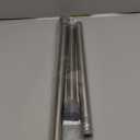 Tension Rods for Windows 28 to 48 Inch Silver Tension Curtain Rod Spring Rods No Drilling Pressure Tension Rods Adjustable Curtain Rods Expandable for Closet,Doorway (Grey)