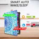 Tri-Fold Case Compatible with Samsung Galaxy Tab S 10.5 inch Tablet - SM T800&T801&T805&T807 (2014 Released), Includes a Screen Protector - Premium PU Leather Tri-Fold Cover with Auto Sleep/Wake