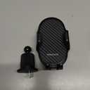 Miracase Phone Holders for Your Car with Metal Hook Clip, Air Vent Cell Phone Stand Car Mount, Universal Automobile Cradle for Garmin GPS Fit iPhone Android and All Smartphones, Dark Black 