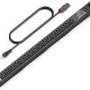 Surge Protector Power Strip, 16 Outlet Metal PDU Mountable Power Strip with Switch, Multi Plug Wall Outlet, Heavy Duty Power Strip Surge Protector 1800J, 6 Feet Auto Lock Extension Cord, 15A/1875W