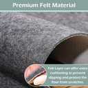 100% Waterproof Rug Pad, 9x12 Foot Non-Slip Rug Pad, 1/4 Inch Non-Slip Carpet,Suitable for Hardwood Floor Felt MATS and All Floors, Protecting The Floor and Keeping The Carpet Soft and Safe