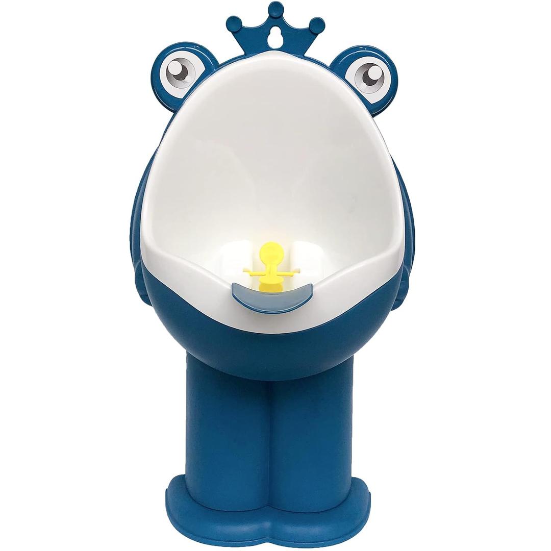 Frog Pee Training,Toddler Urinal for Boys,Standing Potty Training Urinal,Wall-Mounted Toddler Toilet with Funny Aiming Target for Boy
