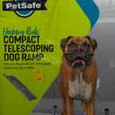 PetSafe Happy Ride Compact Telescoping Dog Ramp, Portable Pet Ramp for Cars, Trucks & SUVs with Adjustable Sizing